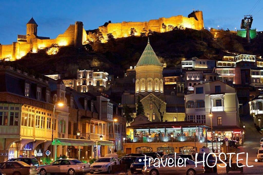 Traveler Hostel Tbilisi Luaran gambar